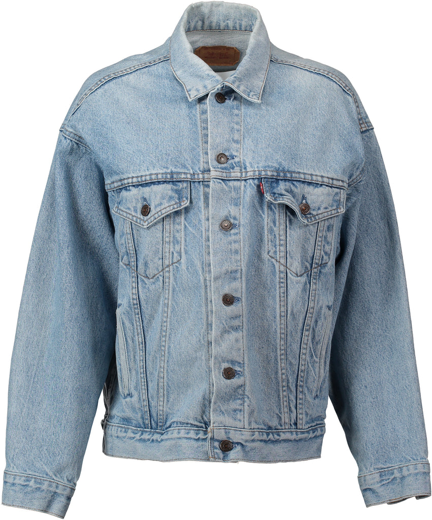 90's inspired 'Hopless Romantic' airbrushed vintage denim jacket 